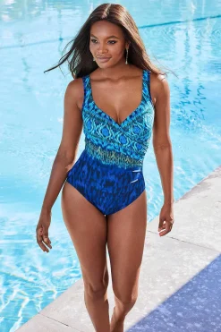 Vrouwen Miraclesuit Een Stuk|Alhambra Het Is Een Wikkelbadpak Uit Een Stuk