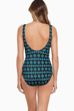 Vrouwen Miraclesuit Een Stuk|Amarna Criss Cross Escape Zwempak Uit Een Stuk