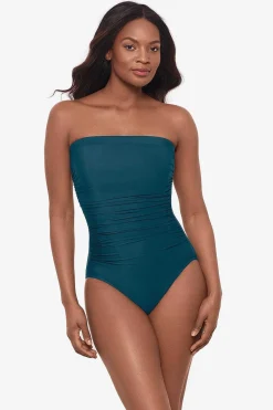 Vrouwen Miraclesuit Een Stuk|Avanti Bandeau-Badpak