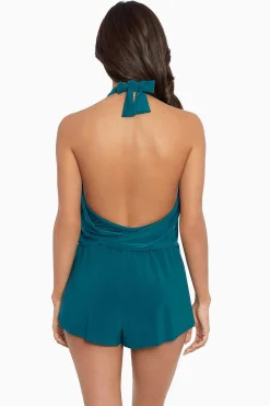 Vrouwen Miraclesuit Rompertje|Bianca One Piece Romper-Badpak