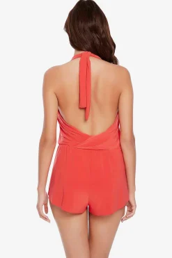 Vrouwen Miraclesuit Rompertje|Bianca One Piece Romper-Badpak