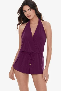 Vrouwen Miraclesuit Rompertje|Bianca One Piece Romper-Badpak