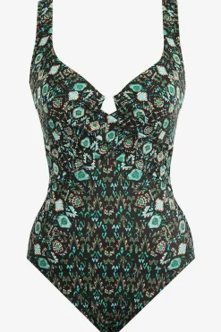 Vrouwen Miraclesuit Een Stuk|Bijoux Criss Cross Escape Zwempak Uit Een Stuk