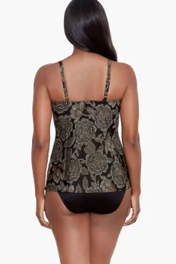 Vrouwen Miraclesuit Tankini-Topjes|Bloemblaadje Pusher Love Knot Tankinitop