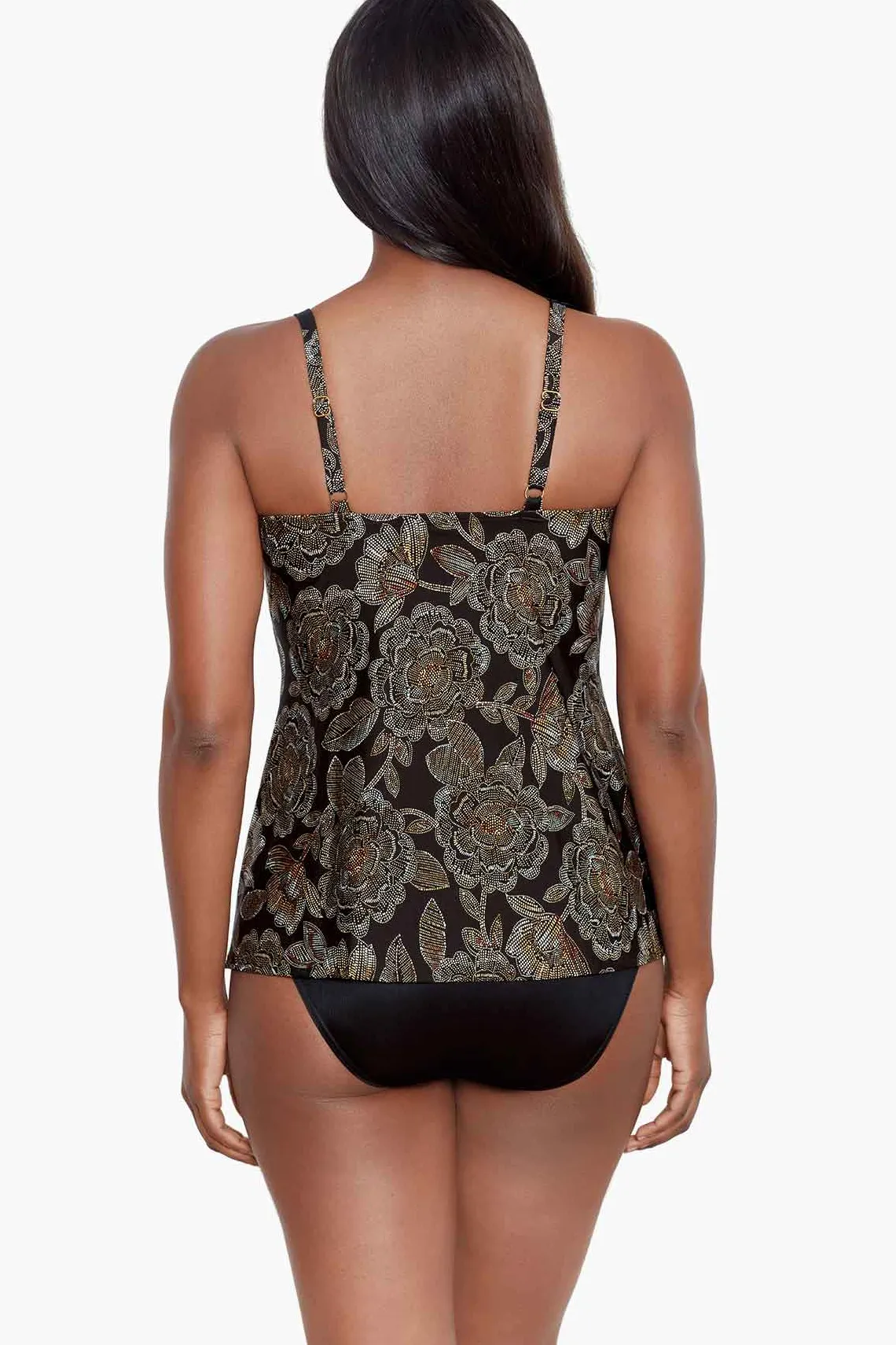 Vrouwen Miraclesuit Tankini-Topjes|Bloemblaadje Pusher Love Knot Tankinitop