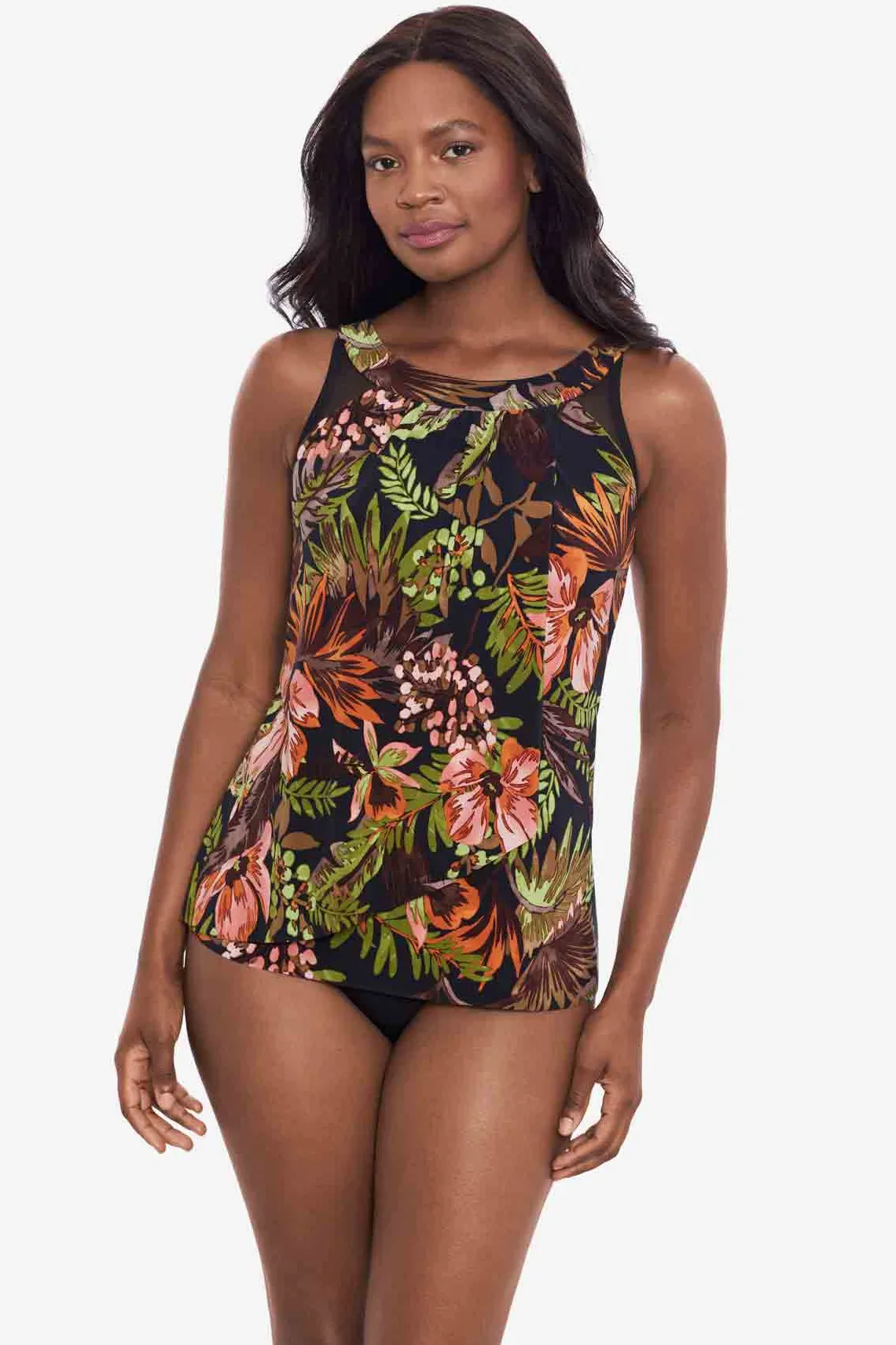 Vrouwen Miraclesuit Tankini-Topjes|Botanico Ursula Tankinitop