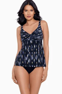 Vrouwen Miraclesuit Tankini-Topjes|Bronzen Reign Ayla Tankinitop