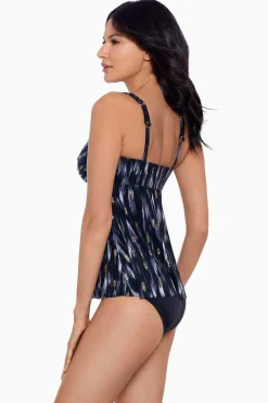 Vrouwen Miraclesuit Tankini-Topjes|Bronzen Reign Ayla Tankinitop