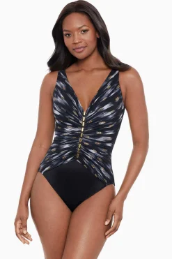 Vrouwen Miraclesuit Een Stuk|Bronzen Reign Charmer Badpak Uit Een Stuk
