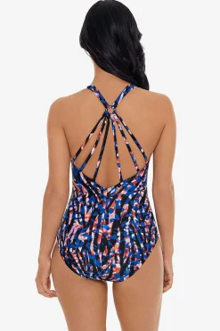 Vrouwen Miraclesuit Een Stuk|Burano Drew Badpak Uit Een Stuk
