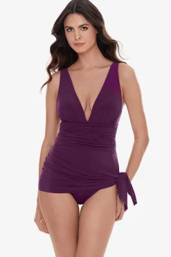 Vrouwen Miraclesuit Zwemjurk|Celine Badpak Uit Een Stuk