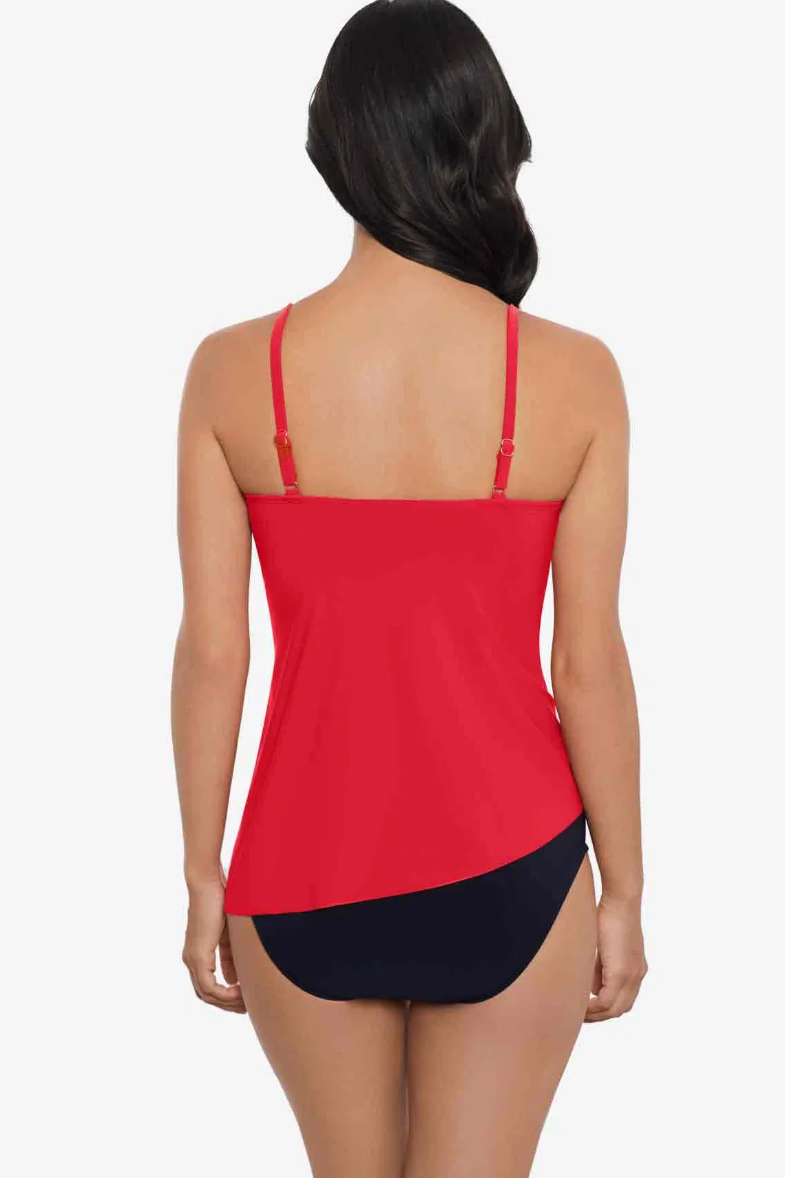 Vrouwen Miraclesuit Tankini-Topjes|Chain Link Eliza Tankinitop