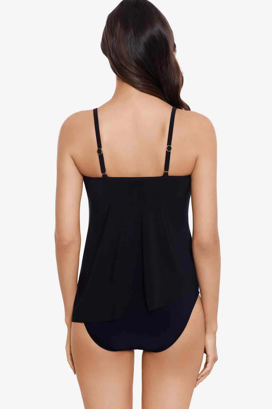 Vrouwen Miraclesuit Tankini-Topjes|Chain Link Eliza Tankinitop