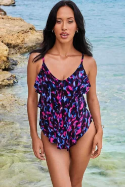 Vrouwen Miraclesuit Tankini-Topjes|Cherry Bomb Rita Tankinitop