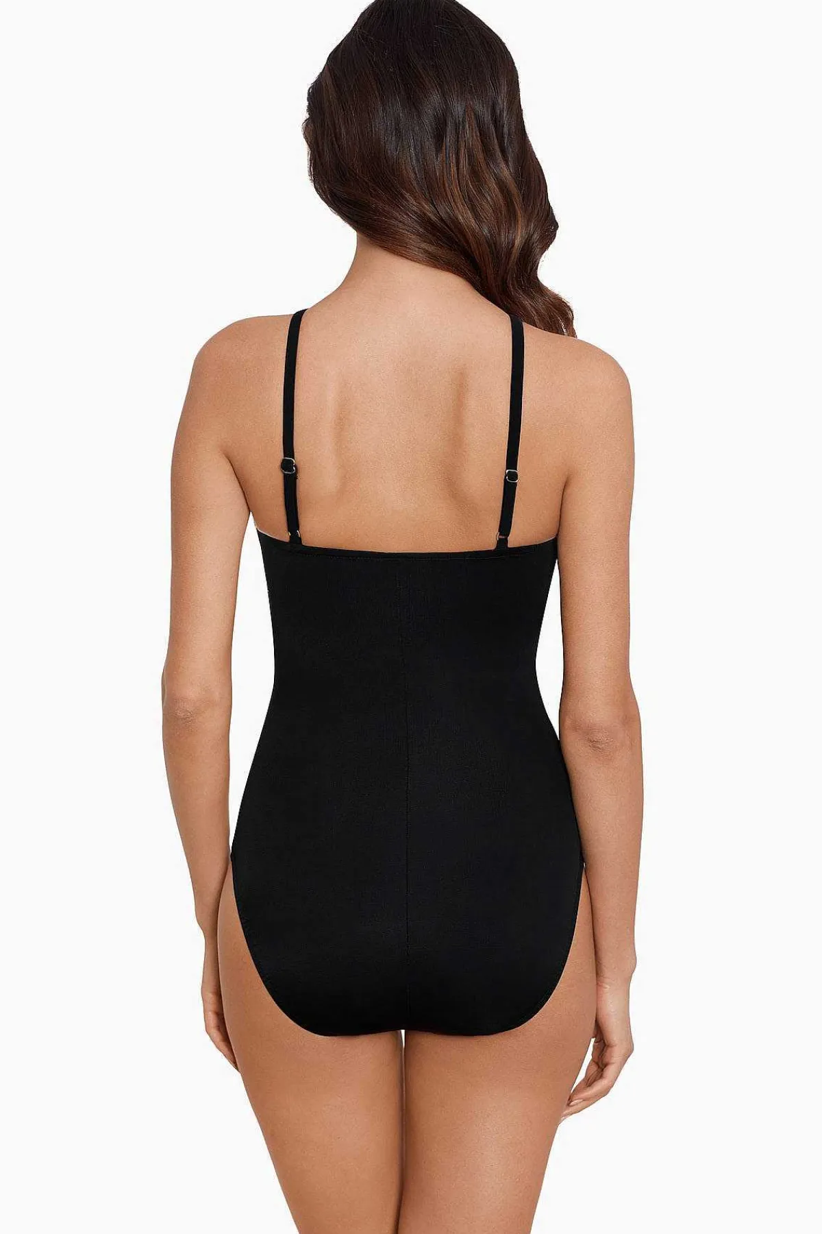 Vrouwen Miraclesuit Een Stuk|Chique Gearceerd Jill Badpak Uit Een Stuk