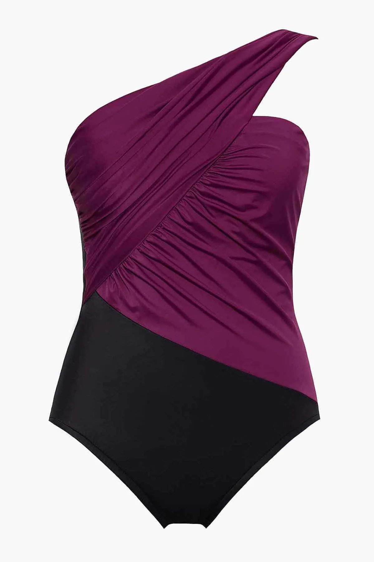 Vrouwen Miraclesuit Een Stuk|Colorblock Godin Badpak Uit Een Stuk