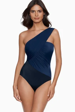 Vrouwen Miraclesuit Een Stuk|Colorblock Godin Badpak Uit Een Stuk