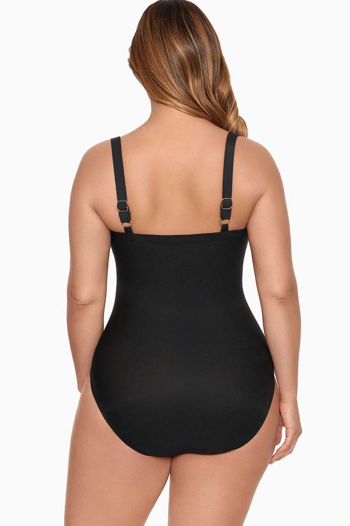 Vrouwen Miraclesuit Een Stuk|Colorblock Kara Eendelig Badpak Dd-Cup