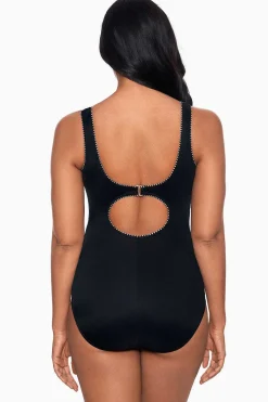 Vrouwen Miraclesuit Een Stuk|Colorblock Touche Badpak Uit Een Stuk
