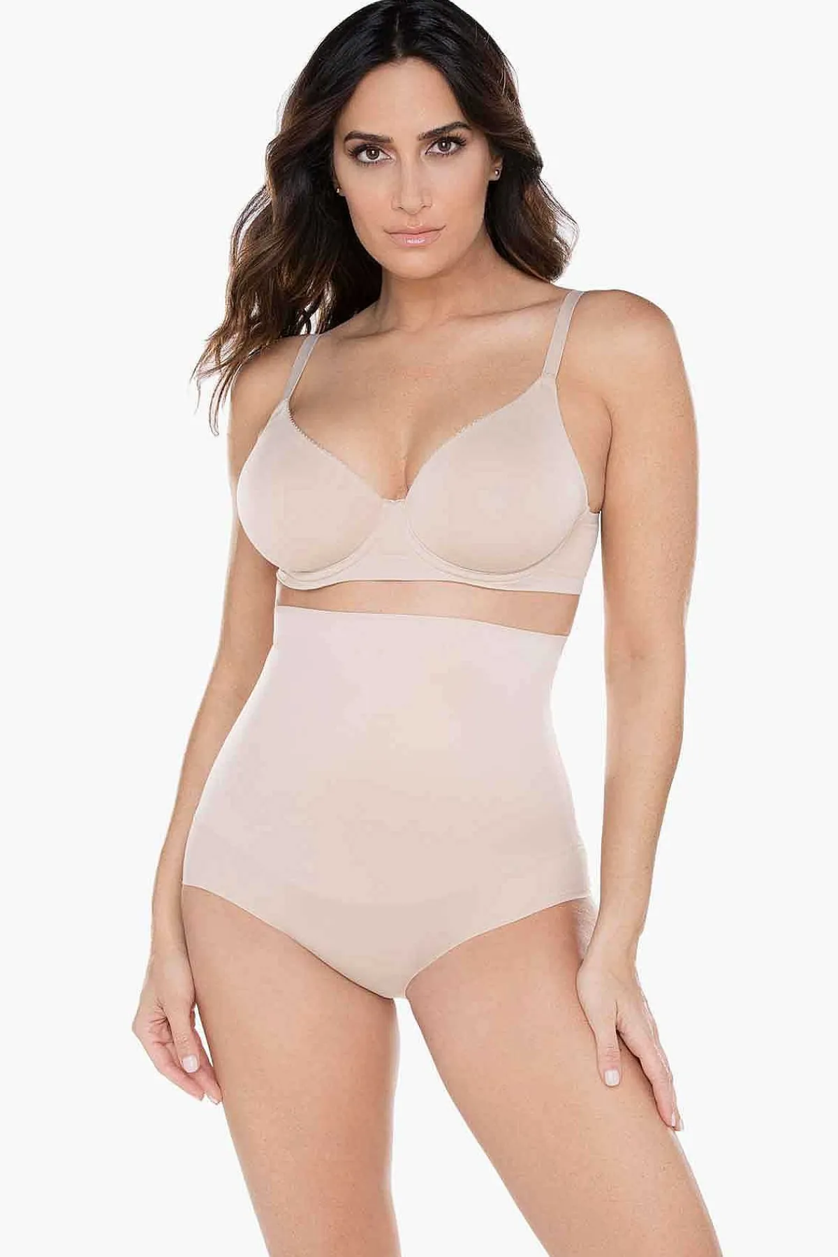 Vrouwen Miraclesuit Buikcontrole|Comfortabele Rondingen Hoge Taille Korte Shapewear