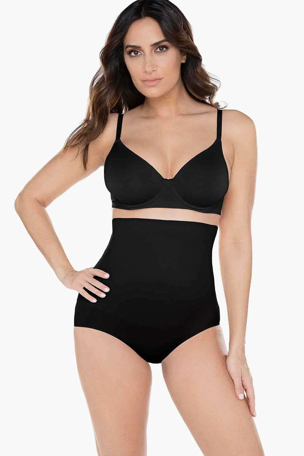 Vrouwen Miraclesuit Buikcontrole|Comfortabele Rondingen Hoge Taille Korte Shapewear