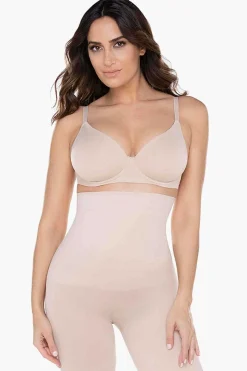 Vrouwen Miraclesuit Buikcontrole|Comfortabele Rondingen Hoge Taille Lange Pijpen Slankere Shapewear Voor Dijen