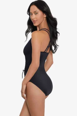Vrouwen Miraclesuit Een Stuk|Cordon Bleu Celeste Badpak Uit Een Stuk