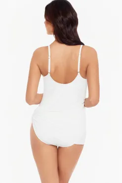 Vrouwen Miraclesuit Zwemjurk|Doe Er Een Ring Omheen. Willow Zwempak Uit Een Stuk