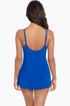 Vrouwen Miraclesuit Zwemjurk|Doe Er Een Ring Omheen. Willow Zwempak Uit Een Stuk