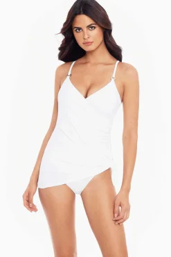 Vrouwen Miraclesuit Zwemjurk|Doe Er Een Ring Omheen. Willow Zwempak Uit Een Stuk