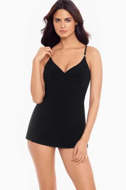 Vrouwen Miraclesuit Zwemjurk|Doe Er Een Ring Omheen. Willow Zwempak Uit Een Stuk