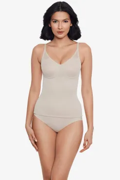 Vrouwen Miraclesuit Taillevormer|Doorschijnend X-Firm Hemdje Met Beugel