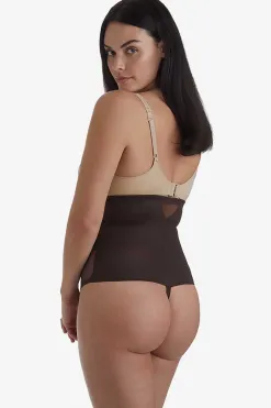 Vrouwen Miraclesuit Shapewear|Doorschijnende X-Firm Hoge Taille String