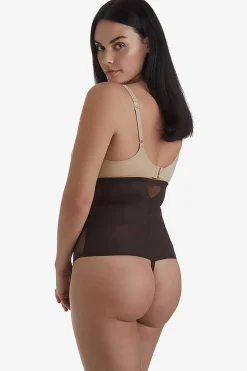 Vrouwen Miraclesuit Buikcontrole|Doorschijnende X-Firm Hoge Taille String