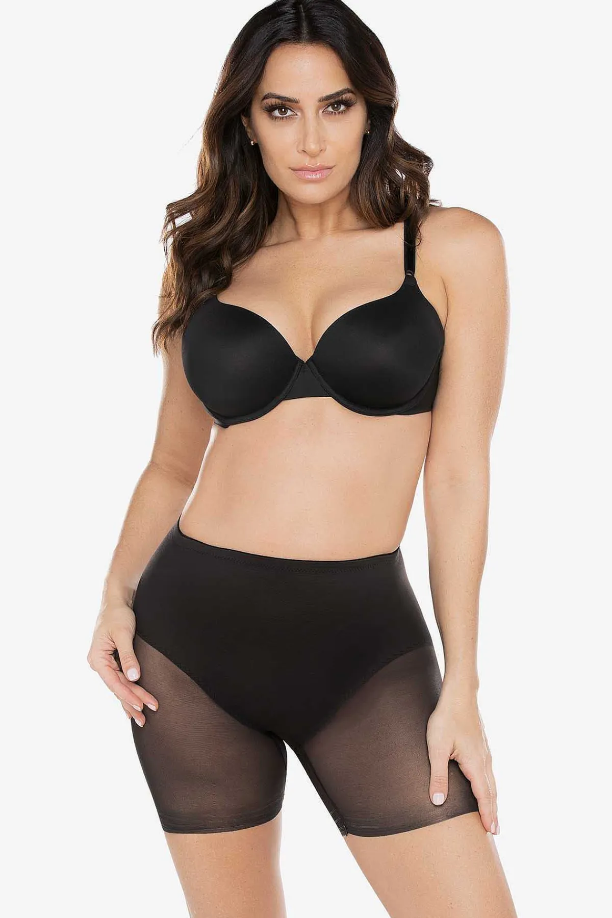 Vrouwen Miraclesuit Shapewear|Doorzichtige Derriere X-Firm Lift Boyshort