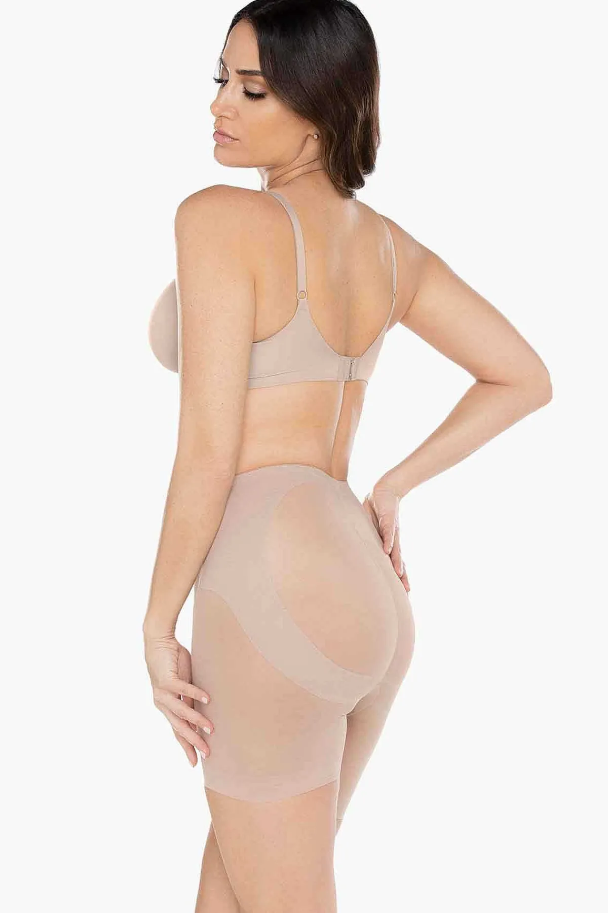 Vrouwen Miraclesuit Ondergoed|Doorzichtige Derriere X-Firm Lift Boyshort
