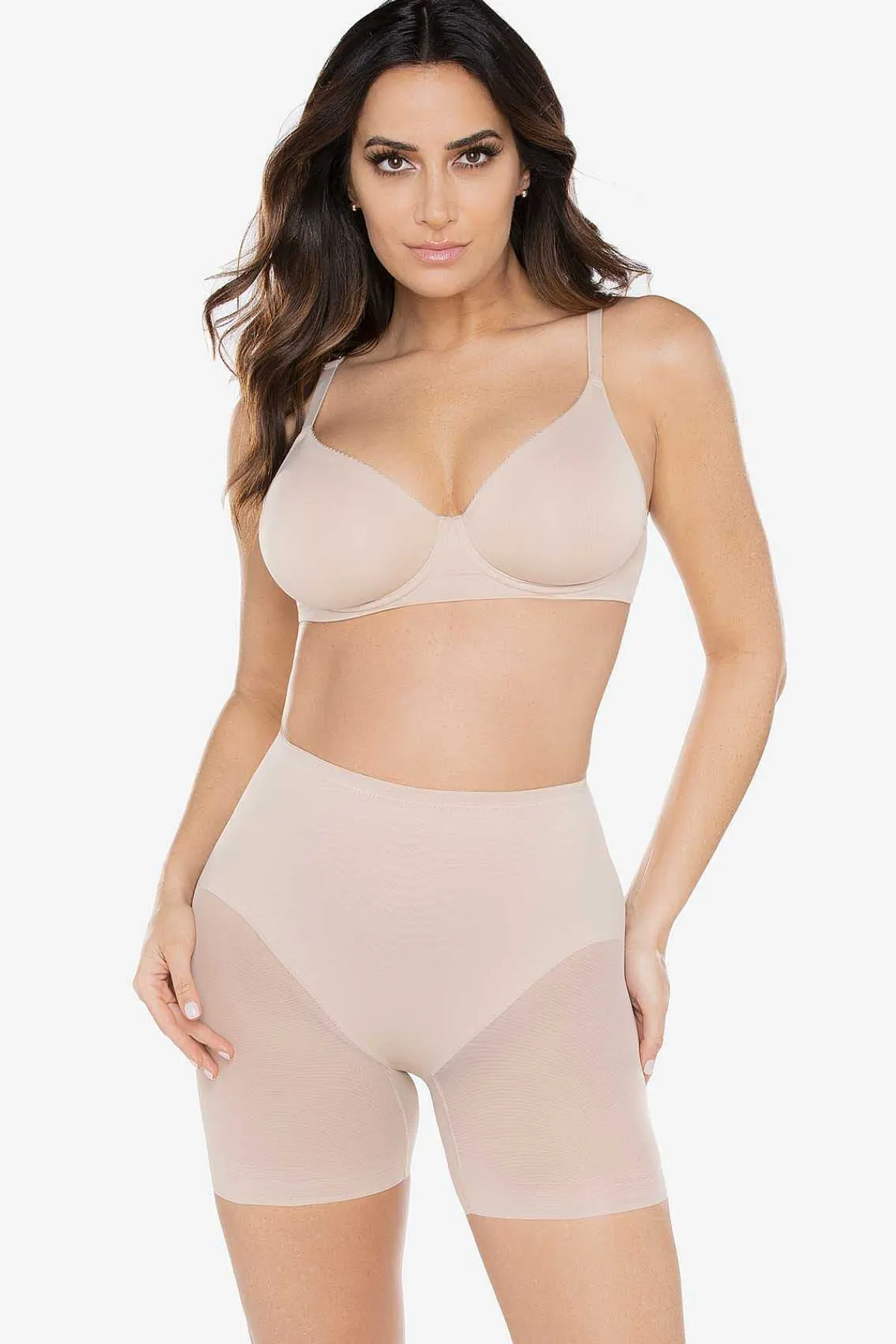 Vrouwen Miraclesuit Ondergoed|Doorzichtige Derriere X-Firm Lift Boyshort