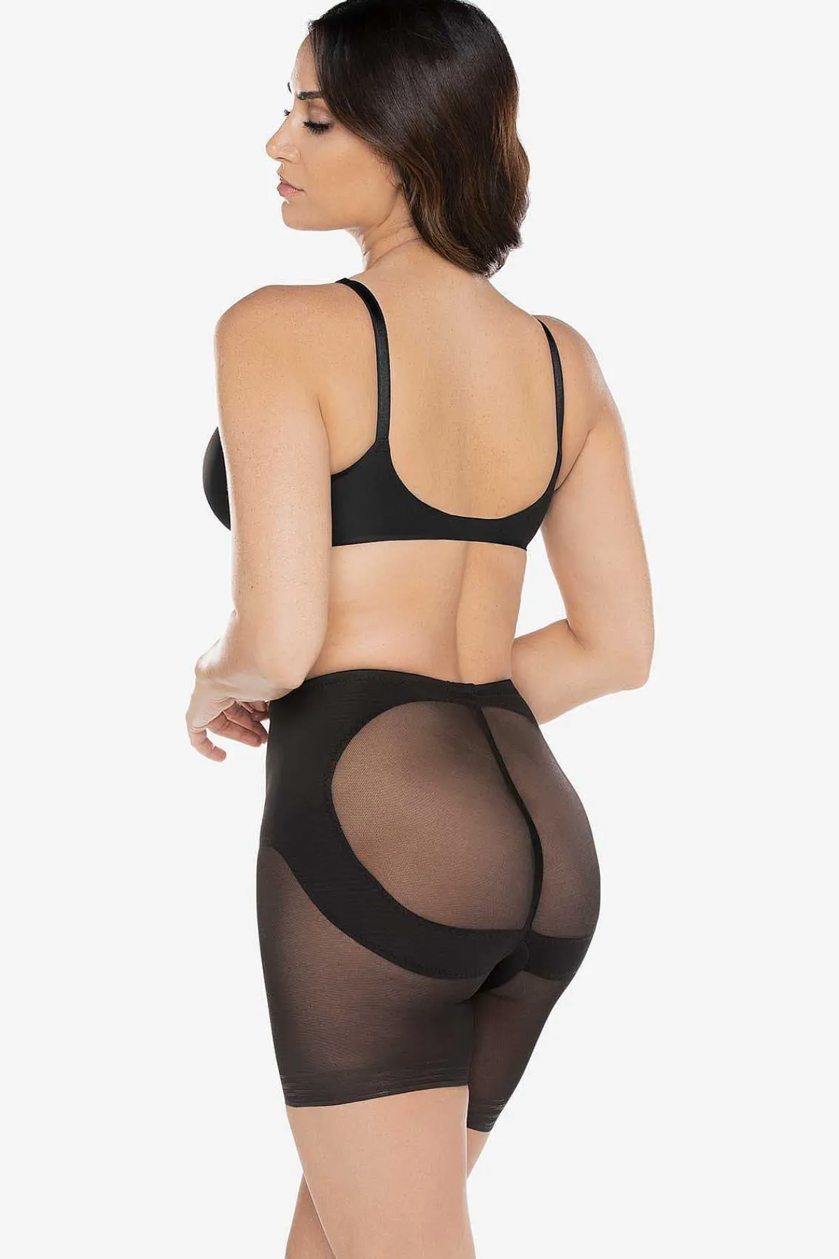 Vrouwen Miraclesuit Ondergoed|Doorzichtige Derriere X-Firm Lift Boyshort