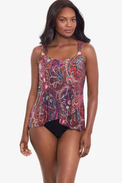 Vrouwen Miraclesuit Tankini-Topjes|Dynasty Dazzle Tankinitop