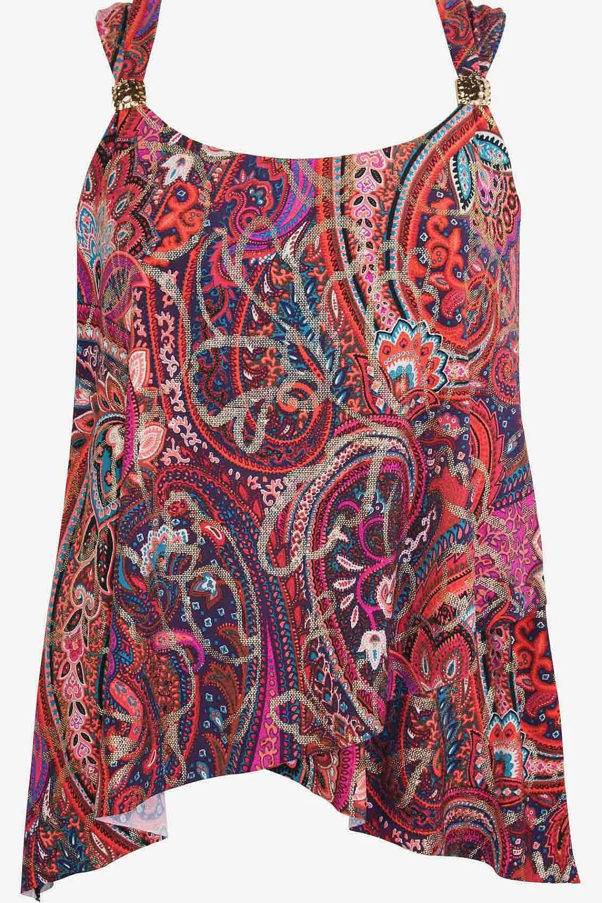 Vrouwen Miraclesuit Tankini-Topjes|Dynasty Dazzle Tankinitop