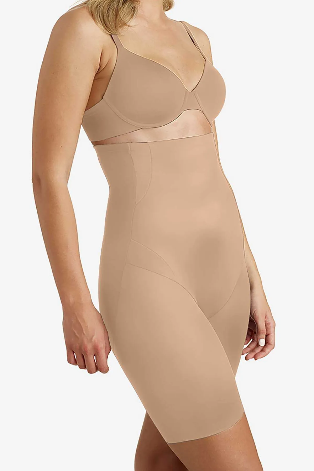 Vrouwen Miraclesuit Shapewear|Extra Stevige Controle Hi-Wasit Dij Slimmer