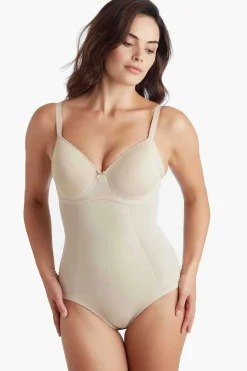 Vrouwen Miraclesuit Shapewear|Extra Stevige Controle Prachtige U-Bodybriefer Met Lage Rug