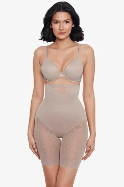 Vrouwen Miraclesuit Buikcontrole|Extra Stevige Sexy Pure Vormgevende Hoge Taille Dij Slanker