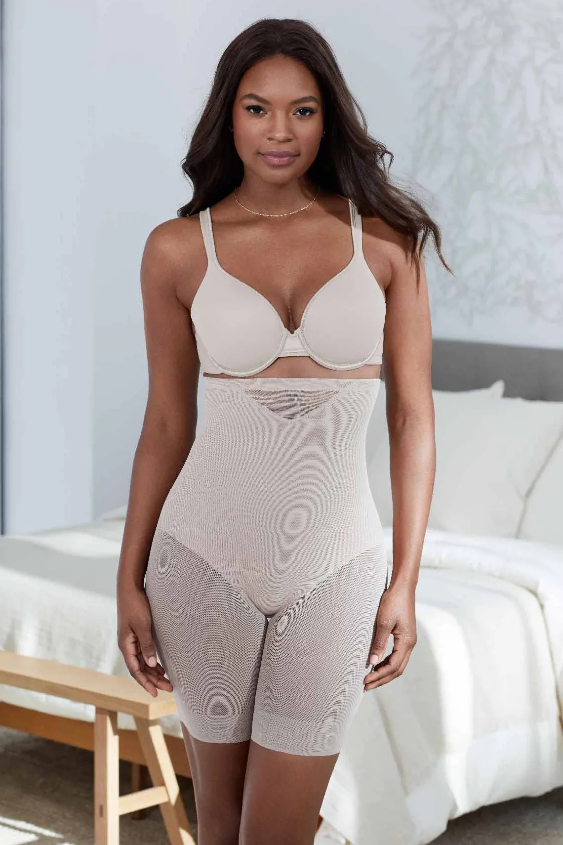 Vrouwen Miraclesuit Shapewear|Extra Stevige Sexy Pure Vormgevende Hoge Taille Dij Slanker