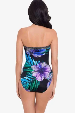 Vrouwen Miraclesuit Bandeau|Flora Aura Avanti Badpak Uit Een Stuk