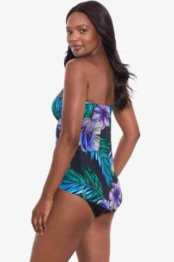 Vrouwen Miraclesuit Bandeau|Flora Aura Hankini-Tankinitop