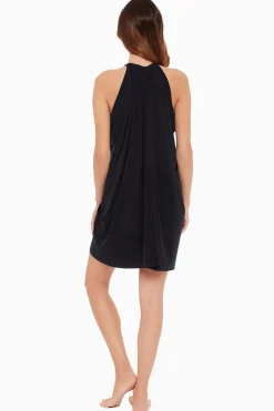 Vrouwen Miraclesuit Cover-Ups|Gedrapeerde Zwem Cover-Up Jurk
