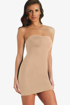 Vrouwen Miraclesuit Uitglijders|Gematigde Controle Strapless Slip