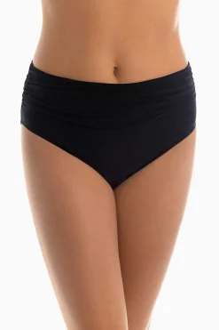 Vrouwen Miraclesuit Zwem Onderkant|Gesmokt Jersey Zwembroekje