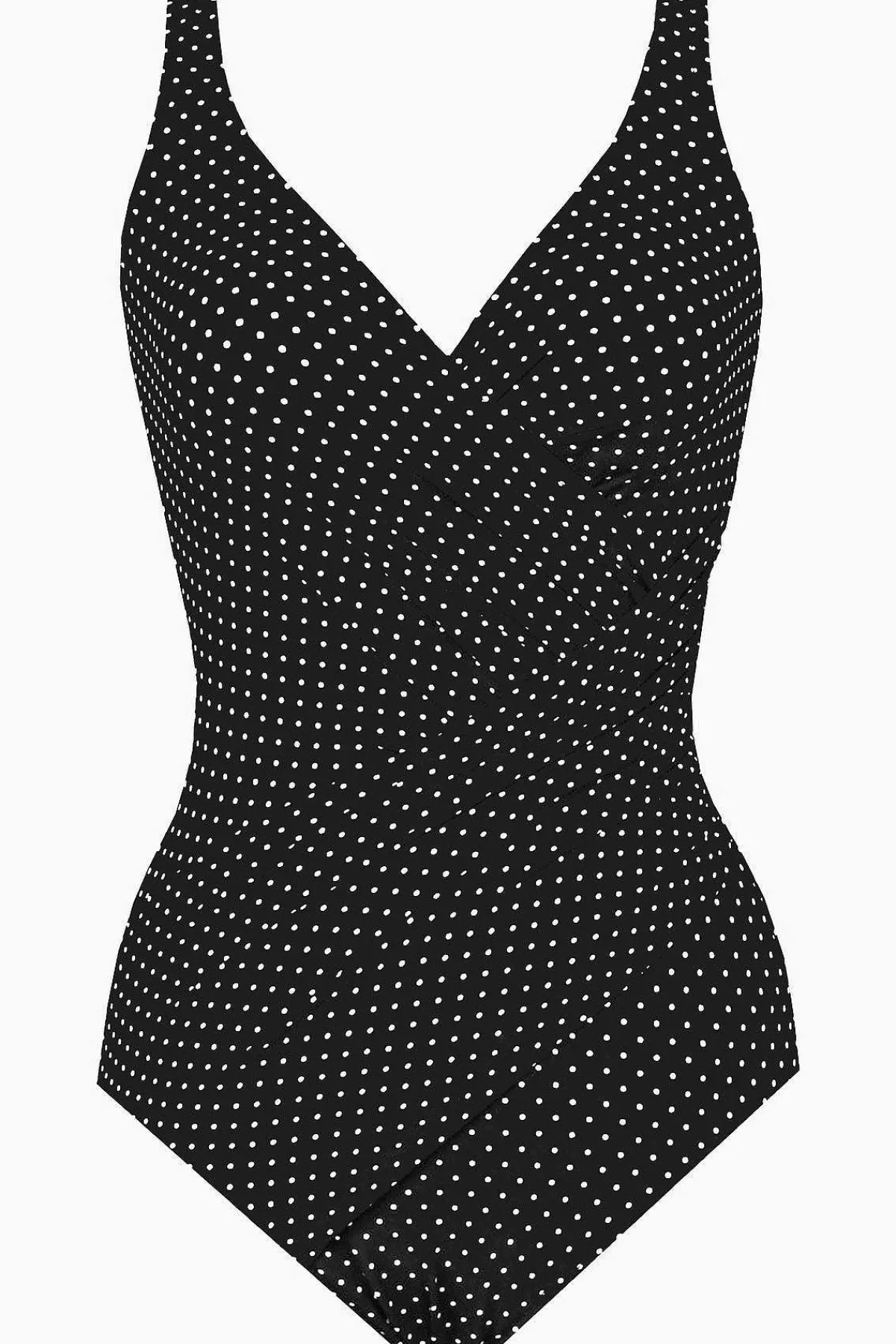 Vrouwen Miraclesuit Een Stuk|Grote Maat Pin Point Oceanus Zwempak Uit Een Stuk